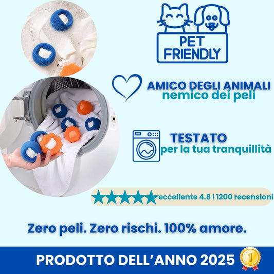 PeloStop Ball Elimina peli e pelucchi dai tuoi capi