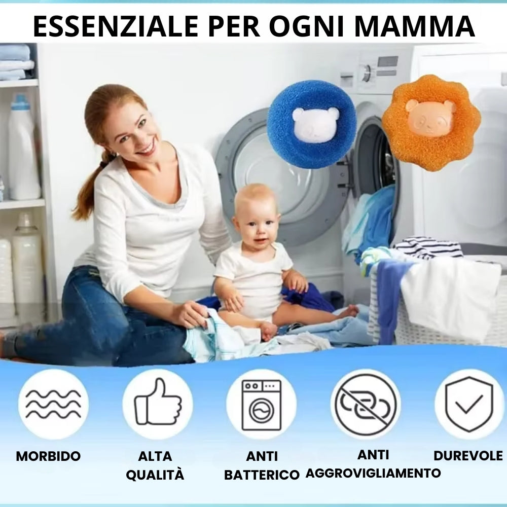 PeloStop Ball Elimina peli e pelucchi dai tuoi capi