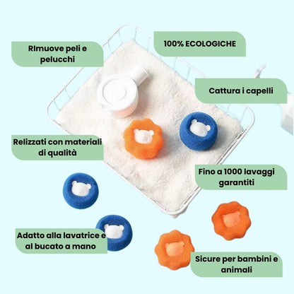 PeloStop Ball Elimina peli e pelucchi dai tuoi capi