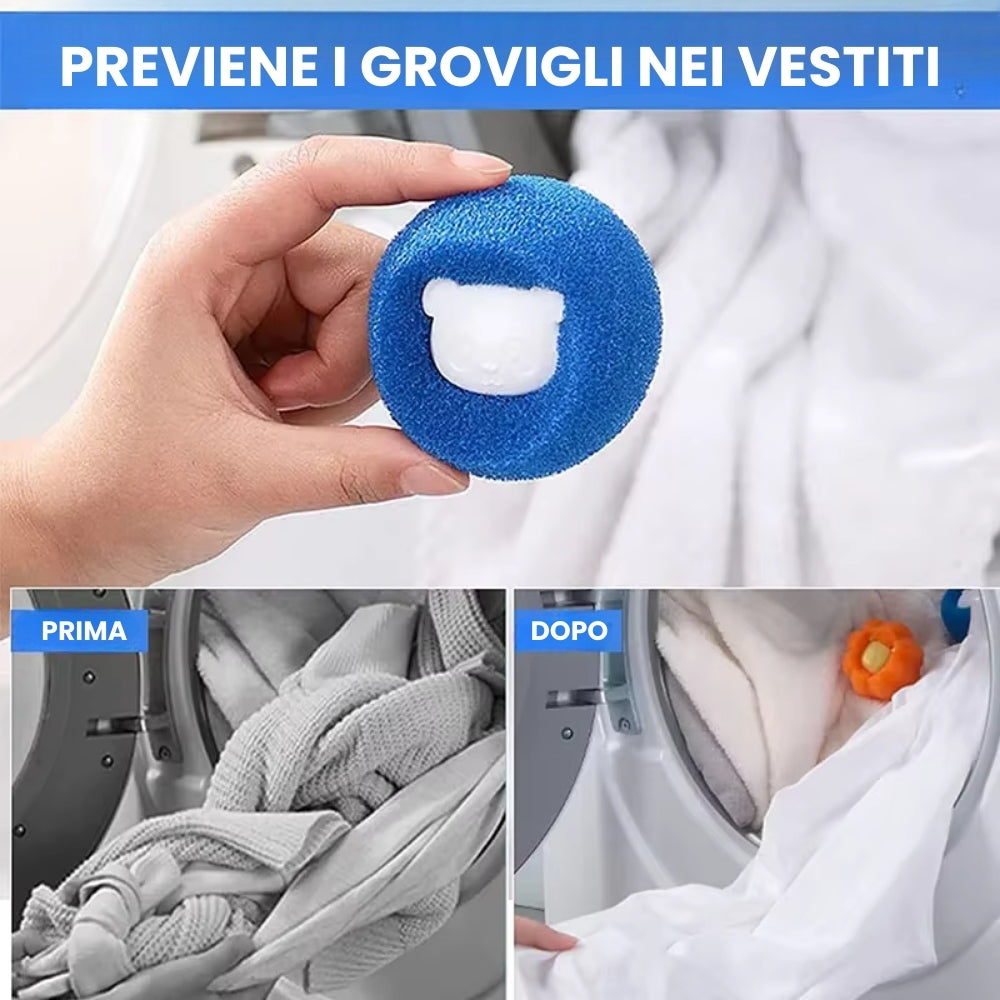 PeloStop Ball Elimina peli e pelucchi dai tuoi capi